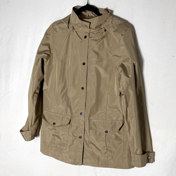 Midtown Tan Utility Style Light Jacket M - Picture 15 of 15